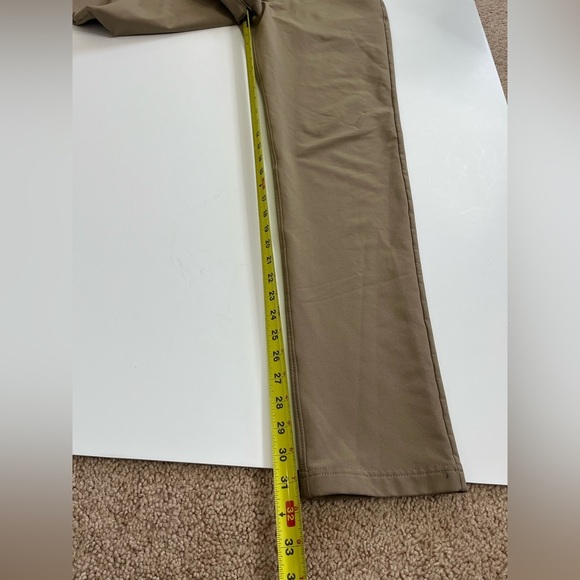 Public Rec Brown Straight Leg Pants Size 30 / 34 - Picture 10 of 12